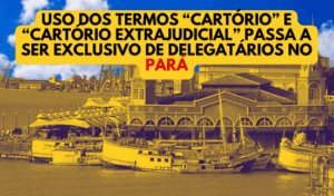 Read more about the article Uso dos termos “Cartório” e “Cartório Extrajudicial” passa a ser exclusivo de delegatários no Pará